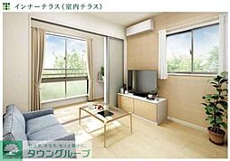 ラフィーネポルテ 202 2階1LDKのリビング/ダイニング