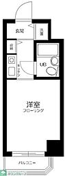 ダイアパレス錦糸町第5 1Kの間取図画像