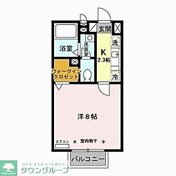 StarValley 1Kの間取図画像