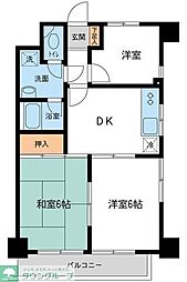 正栄ビル 3DKの間取図画像
