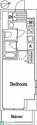 PARKWell大島 1Kの間取図画像