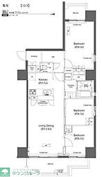 PRIMEURBAN亀有 3LDKの間取図画像