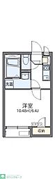 レオネクストグレシア井口 1Kの間取図画像