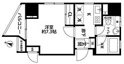 ラステュディオ押上 1Kの間取図画像