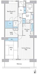ウイングプラザ 2SLDKの間取図画像