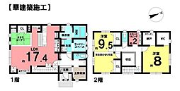 相撲町　中古戸建 2SLDKの間取り