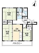 UR都市機構橋賀台団地3—5—21棟_間取り_0