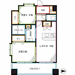 東京メトロ丸ノ内線 西新宿駅 徒歩5分の賃貸マンション 11階1LDKの間取り