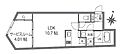 FABRICNakaidueResidence2階16.9万円