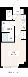 ライス中野新橋 1Kの間取図画像