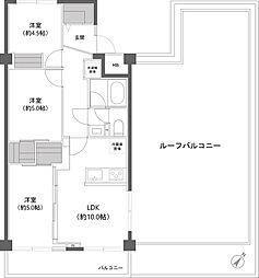グリーンコーポ大倉山C棟 3LDKの間取図画像