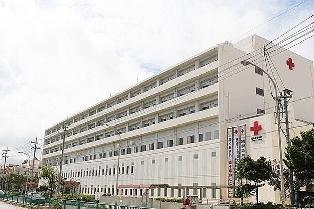 沖縄赤十字病院 810m