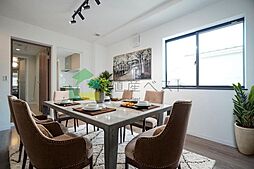 杉並区松庵1丁目の中古戸建 3LDKのリビング/ダイニング