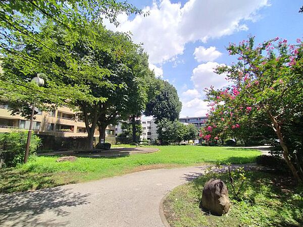 中央通りさくら並木公園 徒歩9分。 680m