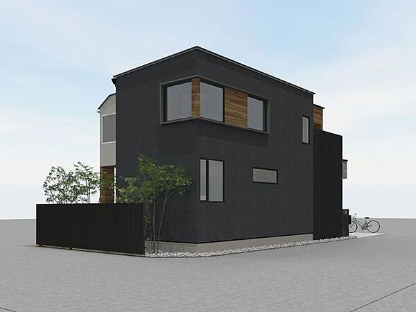 建物完成予想パースです。周辺環境など実際と異なる可能性がございます。