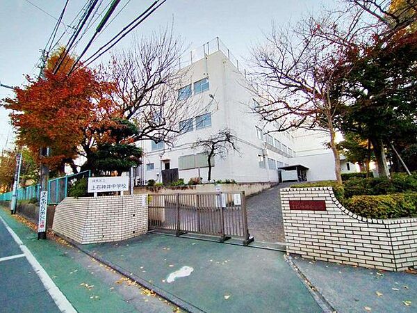 練馬区立上石神井中学校 徒歩8分。 590m