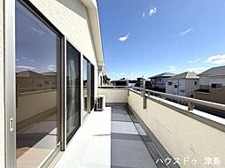 愛西市渕高町蔭島 バルコニー