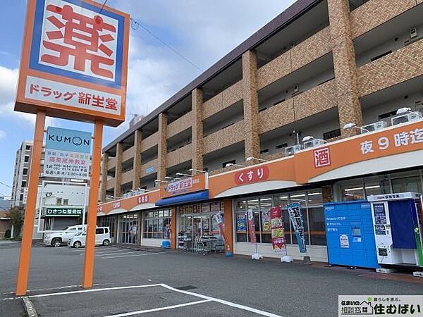 ドラッグ新生堂篠栗店 徒歩18分。お買い物施設や病院、飲食店などが軒を連ねる通りがお近くで利便性良好です♪ 1370m