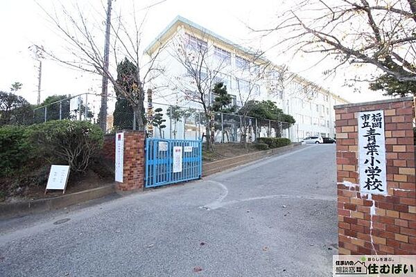 福岡市立青葉小学校 徒歩8分。小学校がお近くで小さなお子様がいらっしゃるご家庭でも安心です♪ 610m