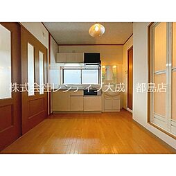 京阪本線 野江駅 徒歩5分の賃貸マンション 4階1DKのリビング/ダイニング