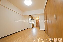 Osaka Metro谷町線 都島駅 徒歩2分の賃貸マンション 2階1LDKのリビング/ダイニング