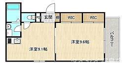 Osaka Metro谷町線 都島駅 徒歩6分の賃貸マンション 4階1DKの間取り