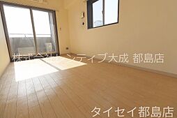 JR大阪環状線 桜ノ宮駅 徒歩4分の賃貸マンション 7階1Kのリビング/ダイニング