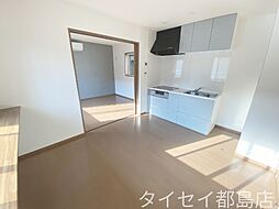 京阪本線 千林駅 徒歩1分の賃貸アパート 2階1LDKのリビング/ダイニング