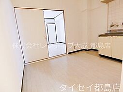 おおさか東線 城北公園通駅 徒歩7分の賃貸マンション 4階1DKのリビング/ダイニング