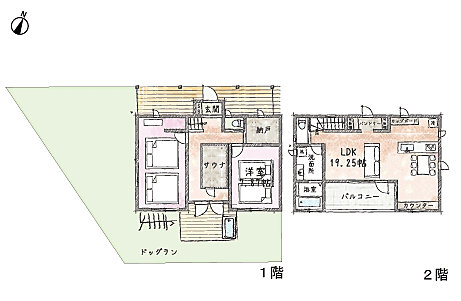 間取り：322000528048