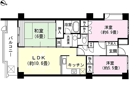 間取り：322000528324