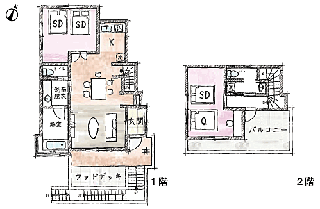 間取り：322000528044