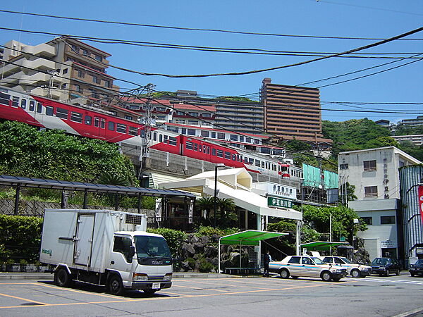 伊豆熱川駅まで（1400m）