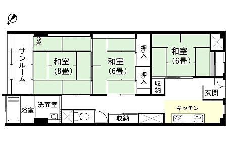 間取り：322000528084