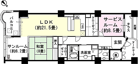 間取り：322000596980