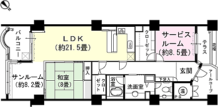 間取り：322000624832