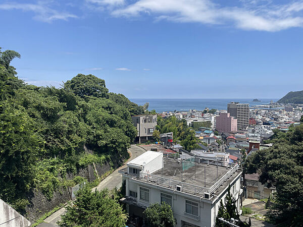 和室側バルコニーからの眺望