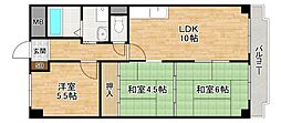 エソール伊賀ケ 3LDKの間取図画像