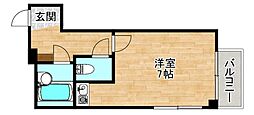 JPアパートメント新深江 1Kの間取図画像