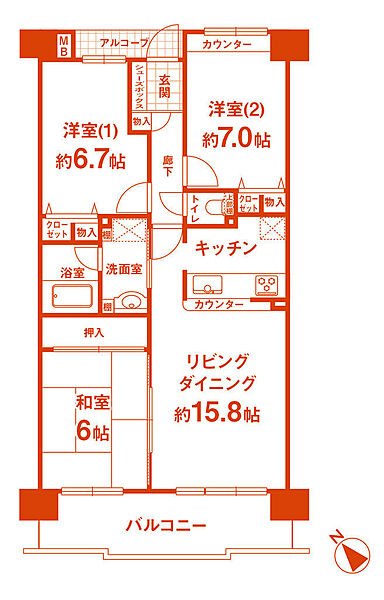 間取り：327002865143
