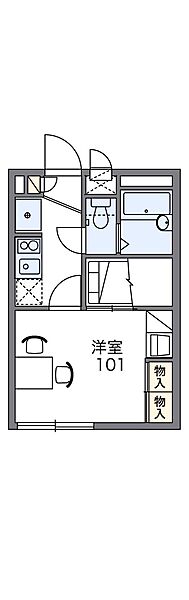 同じ建物の物件間取り写真 - ID:228046695645