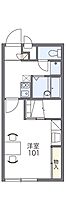 レオパレス勇舞 103 ｜ 兵庫県姫路市御立東 6丁目4-5（賃貸アパート1K・1階・23.18㎡） その2