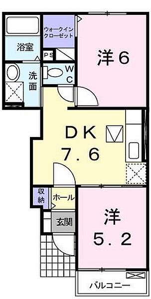 ベルファミーユII 103｜兵庫県たつの市神岡町大住寺(賃貸アパート2DK・1階・42.98㎡)の写真 その2