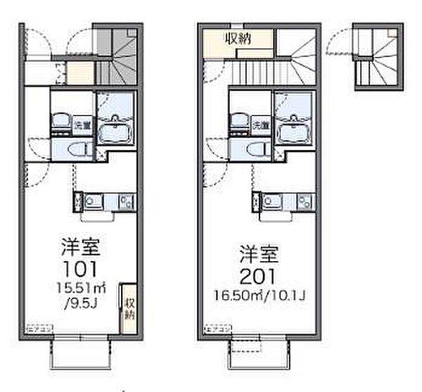 同じ建物の物件間取り写真 - ID:228048326357