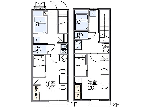 同じ建物の物件間取り写真 - ID:228048450635