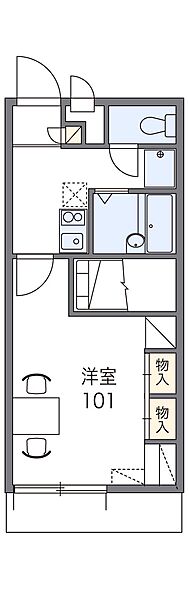 同じ建物の物件間取り写真 - ID:228048894664