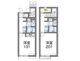 レオネクストロッソ　ナカハマ 204 ｜ 兵庫県赤穂市尾崎（賃貸アパート1K・2階・28.02㎡） その2