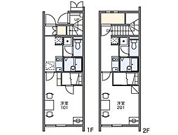 レオネクストグレイスコート大石 2階