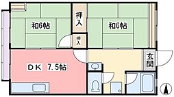 コーポ澤田 2階/2F 南端
