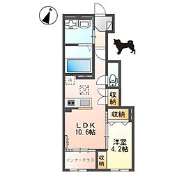 メゾンモンレーヴ 1階